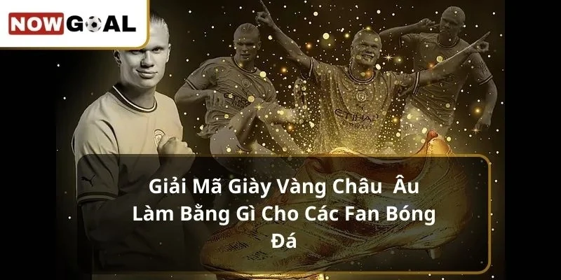 giày vàng châu Âu làm bằng gì